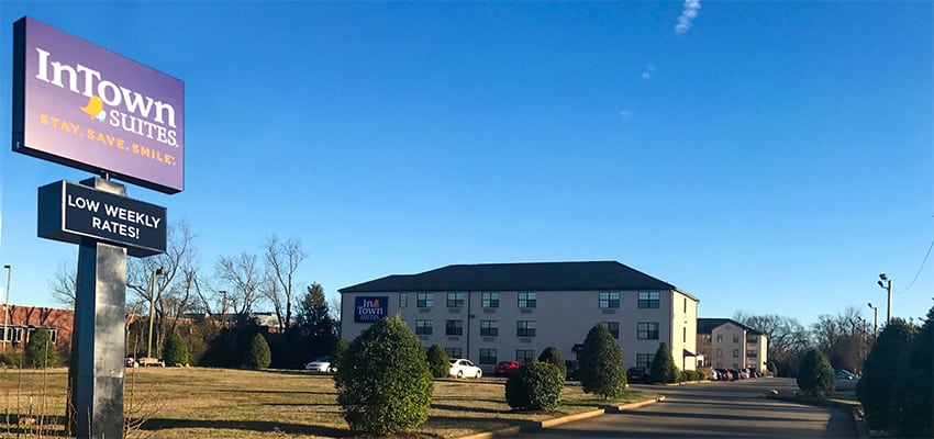 Intown Suites Extended Stay Murfreesboro Tn Old Fort Pkwy