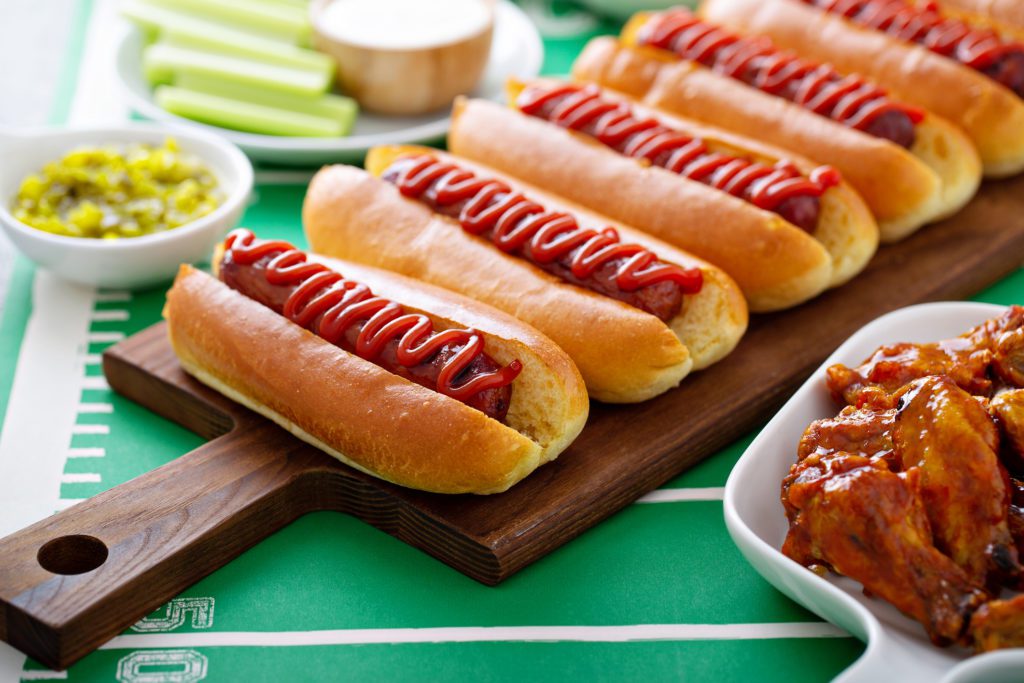 Planning the ultimate tailgate party starts with the food. 