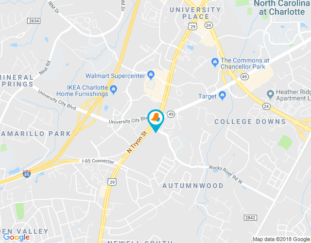 Get Directions to InTown Suites Extended Stay Charlotte NC – Universidad