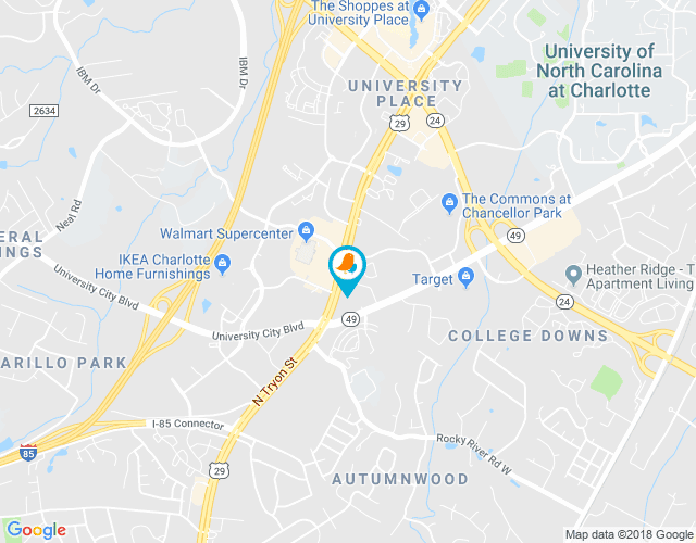 Get Directions to InTown Suites Extended Stay Charlotte NC – North Tryon St