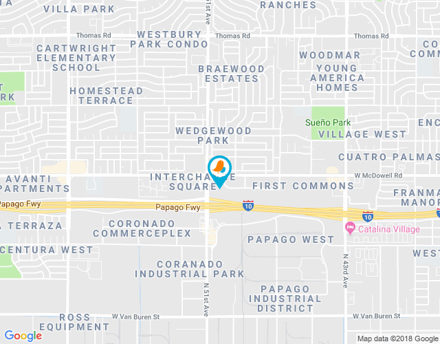 Get Directions to InTown Suites Extended Stay Phoenix AZ – Oeste