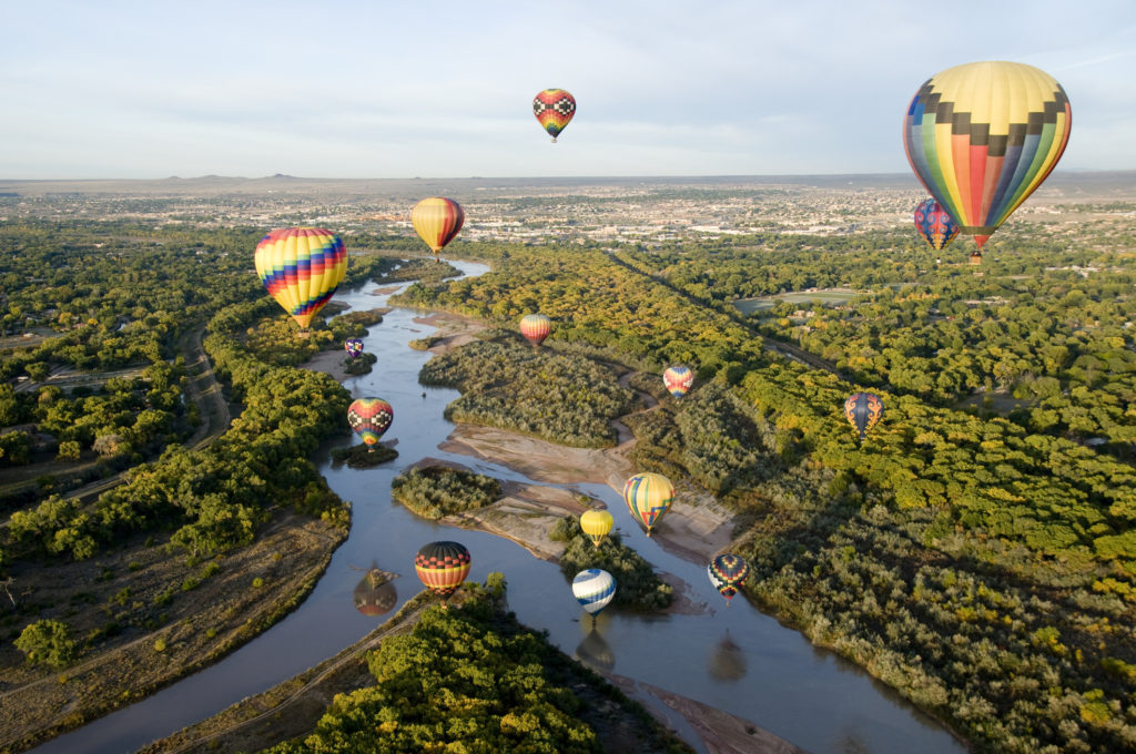 Hot Air Balloons in Albuquerque