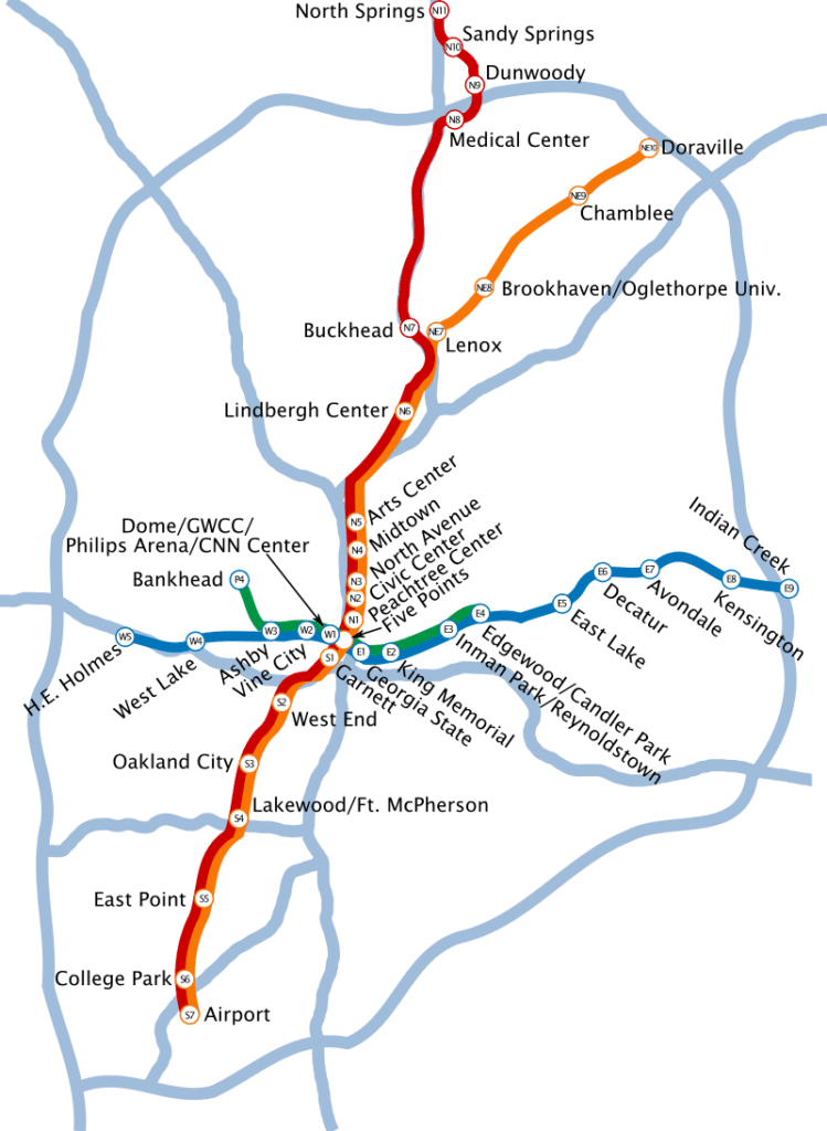 Public Transport in Atlanta