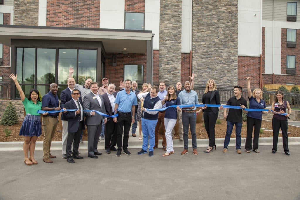 Ribbon Cutting At Uptown Suites Extended Stay in Centennial, CO