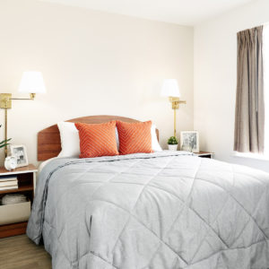 Traditional suites at InTown are the most budget friendly.