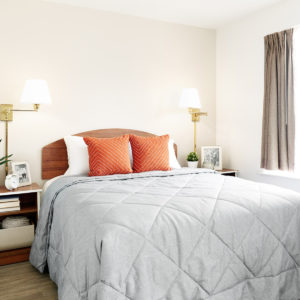 Traditional Suites at InTown are the most affordable style room in Chicago. 