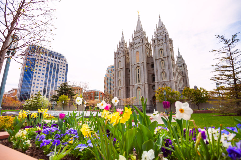 Salt Lake City flowers, one of the best spring vacations.