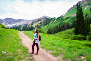 Hiking in Salt Lake is a great summer vacation activity.