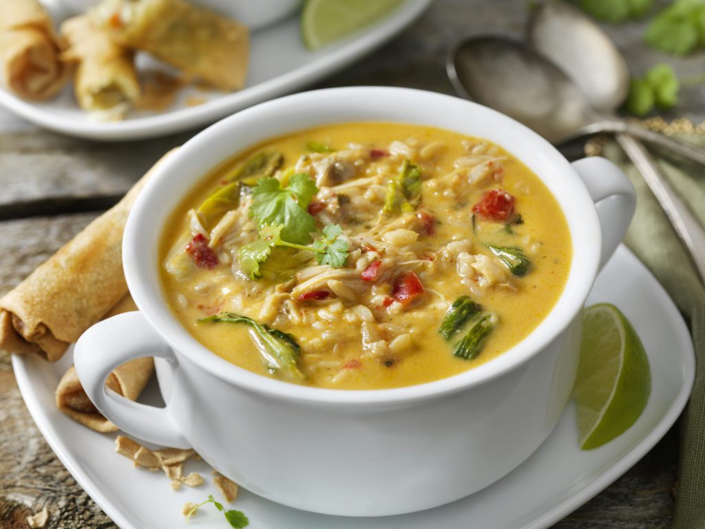 you won't regret making this thai chicken soup on a cold winter's day
