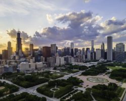 chicago skyline for rentals