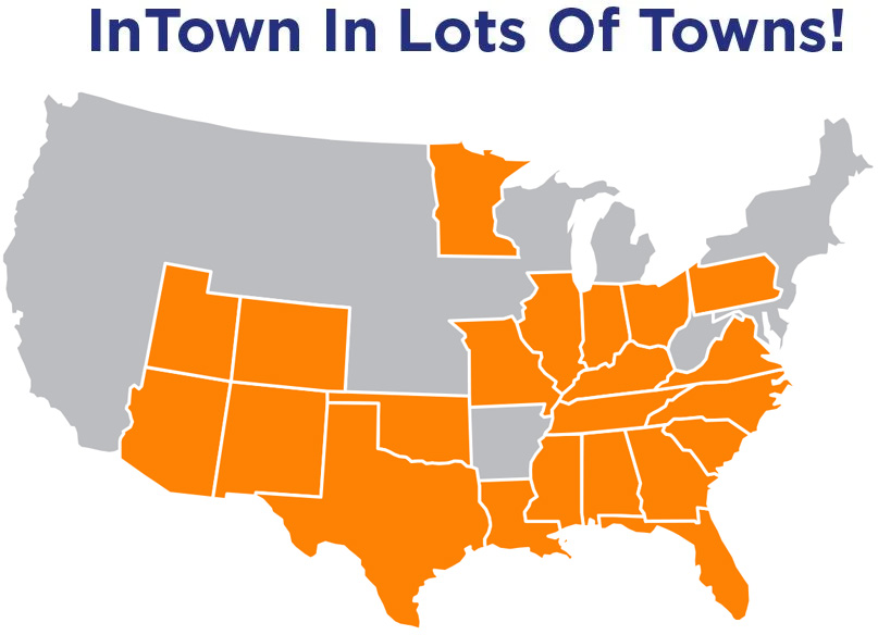 InTown In Lots of Towns